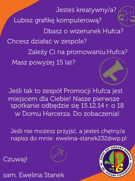 plakat zespołu