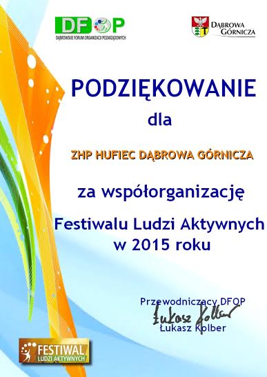 podziekowanie